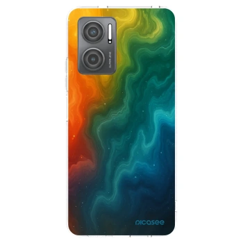 Picasee silikonska prozirna maskica za Xiaomi Redmi 10 5G - Solar
