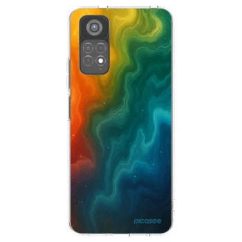 Picasee silikonska prozirna maskica za Xiaomi Redmi Note 11S 5G - Solar