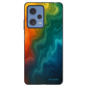 Picasee crna silikonska maskica za Xiaomi Redmi Note 12 Pro 5G - Solar