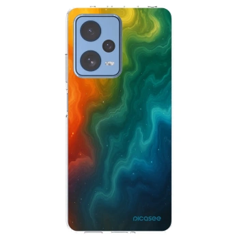 Picasee silikonska prozirna maskica za Xiaomi Redmi Note 12 Pro 5G - Solar