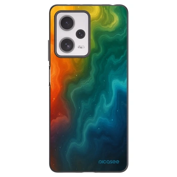 Picasee crna silikonska maskica za Xiaomi Redmi Note 12 Pro+ 5G - Solar