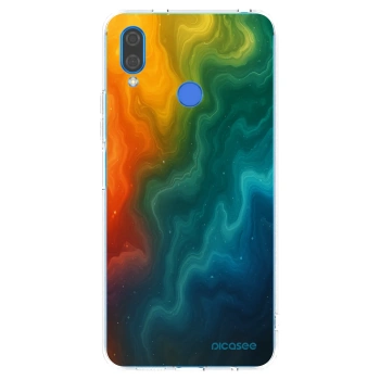 Picasee silikonska prozirna maskica za Huawei Nova 3 - Solar