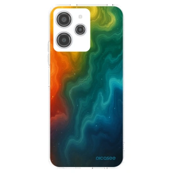 Picasee silikonska prozirna maskica za Xiaomi Redmi 12 4G - Solar