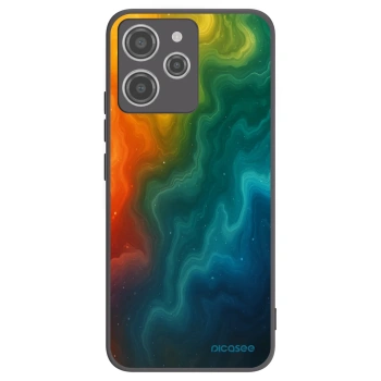 Picasee crna silikonska maskica za Xiaomi Redmi 12 4G - Solar