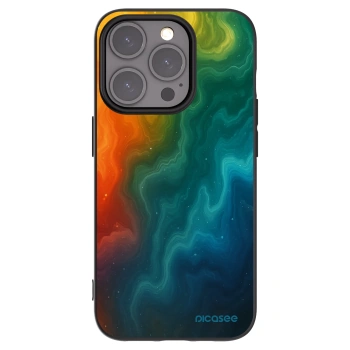Picasee crna silikonska maskica za Apple iPhone 15 Pro - Solar