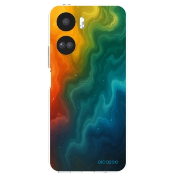 Picasee silikonska prozirna maskica za Honor 90 Lite 5G - Solar