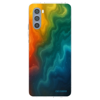 Picasee silikonska prozirna maskica za Motorola Moto G62 - Solar