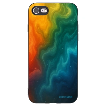 Picasee crna silikonska maskica za Apple iPhone 7 - Solar