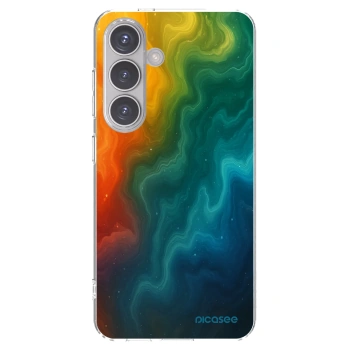 Picasee silikonska prozirna maskica za Samsung Galaxy S24 S921B 5G - Solar