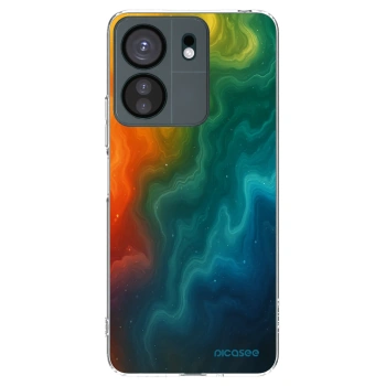 Picasee silikonska prozirna maskica za Xiaomi Redmi 13C 4G - Solar