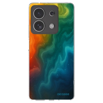 Picasee silikonska prozirna maskica za Xiaomi Redmi Note 13 4G - Solar