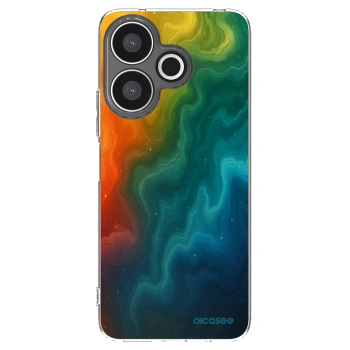 Picasee silikonska prozirna maskica za Xiaomi Redmi 13 4G - Solar