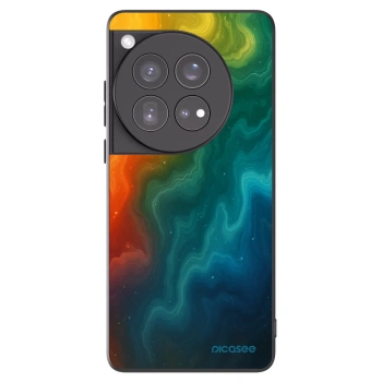 Picasee crna silikonska maskica za OnePlus 12 5G - Solar