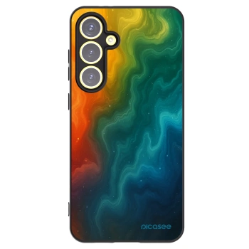 Picasee crna silikonska maskica za Samsung Galaxy S24 FE S721B - Solar