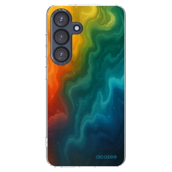 Picasee silikonska prozirna maskica za Samsung Galaxy S25 5G - Solar