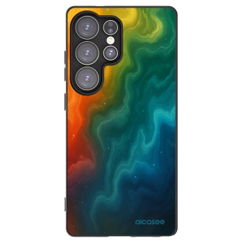 Picasee crna silikonska maskica za Samsung Galaxy S25 Ultra 5G - Solar