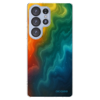 Picasee silikonska prozirna maskica za Samsung Galaxy S25 Ultra 5G - Solar