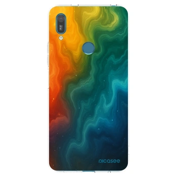 Picasee silikonska prozirna maskica za Huawei Y7 2019 - Solar