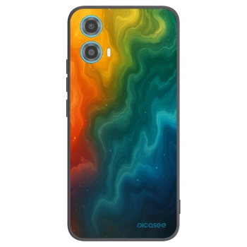 Picasee crna silikonska maskica za Motorola Moto G34 5G - Solar