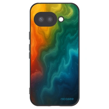 Picasee crna silikonska maskica za Google Pixel 9a - Solar