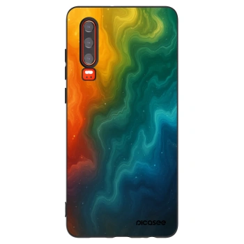 Picasee crna silikonska maskica za Huawei P30 - Solar
