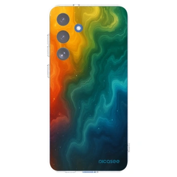 Picasee silikonska prozirna maskica za Samsung Galaxy S25 FE 5G - Solar