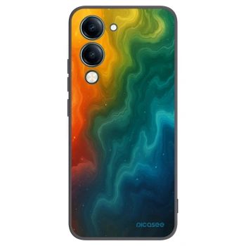 Picasee crna silikonska maskica za Vivo Y29s 5G - Solar