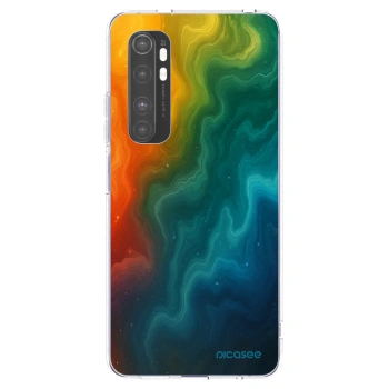 Picasee silikonska prozirna maskica za Xiaomi Mi Note 10 Lite - Solar