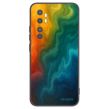 Picasee crna silikonska maskica za Xiaomi Mi Note 10 Lite - Solar
