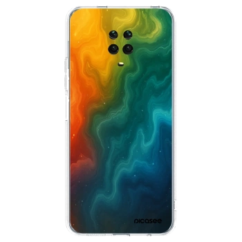 Picasee silikonska prozirna maskica za Xiaomi Redmi Note 9S - Solar