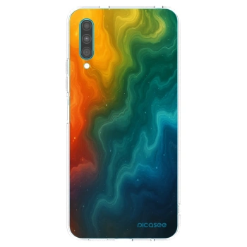 Picasee silikonska prozirna maskica za Samsung Galaxy A30s A307F - Solar