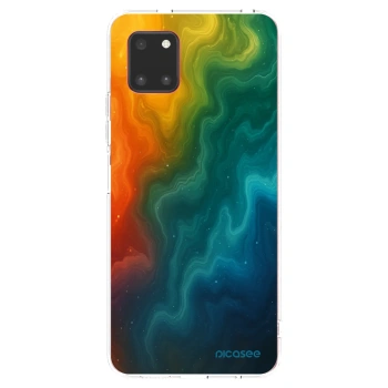 Picasee silikonska prozirna maskica za Samsung Galaxy Note 10 Lite N770F - Solar