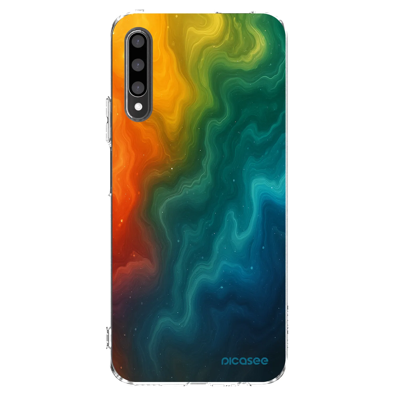 Picasee silikonska prozirna maskica za Honor 9X Pro - Solar