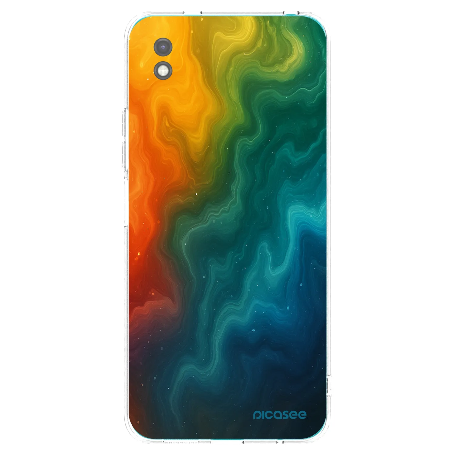 Picasee crna silikonska maskica za Xiaomi Redmi 9A - Solar