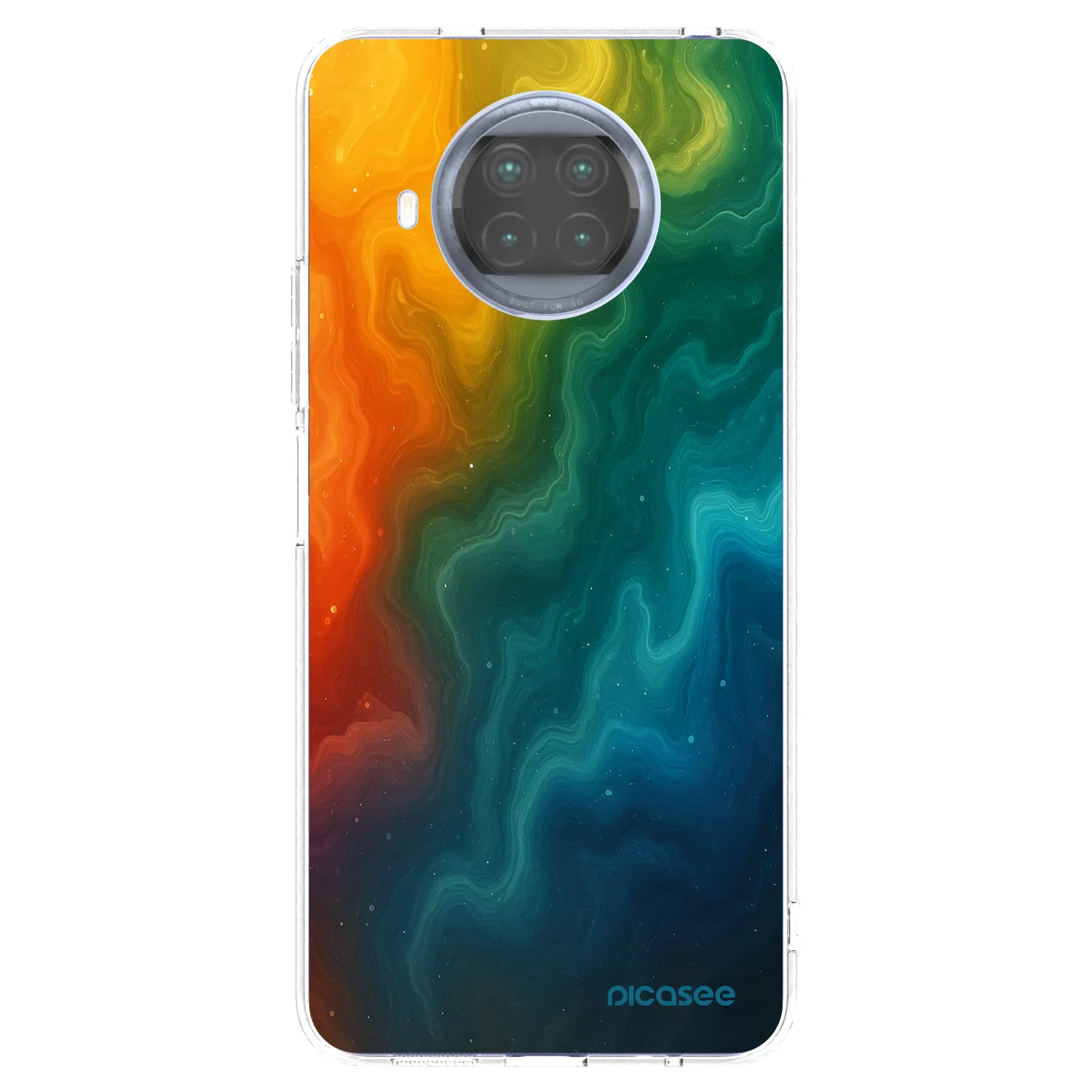 Picasee silikonska prozirna maskica za Xiaomi Mi 10T Lite - Solar