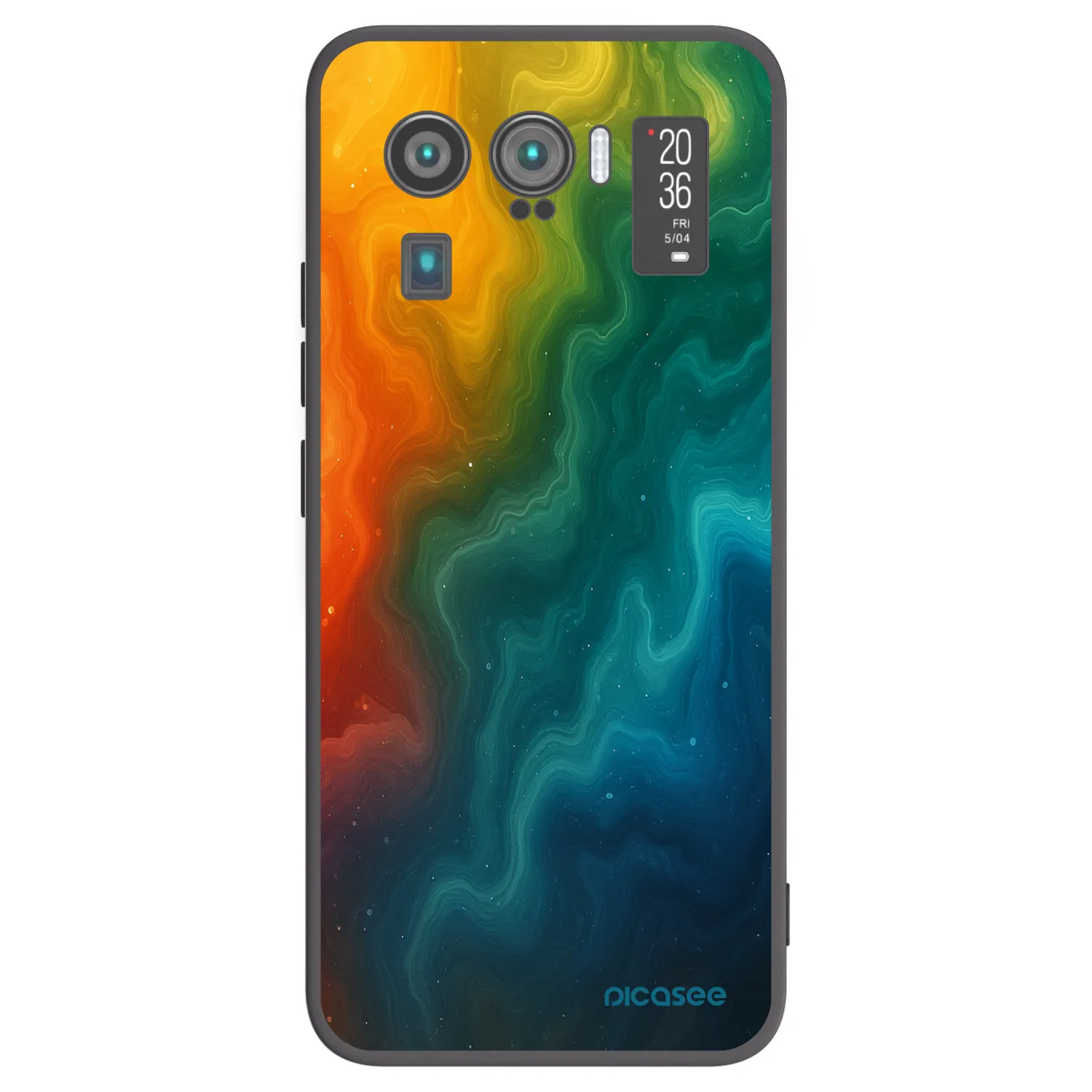 Picasee crna silikonska maskica za Xiaomi Mi 11 Ultra - Solar