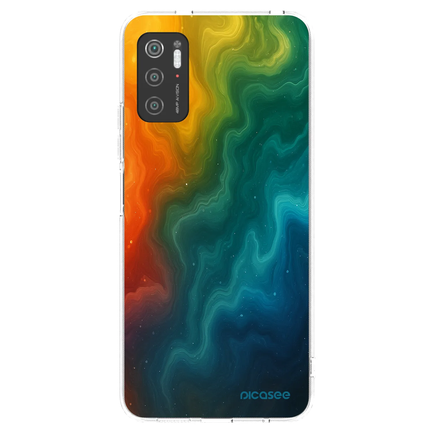 Picasee silikonska prozirna maskica za Xiaomi Poco M3 Pro 5G - Solar