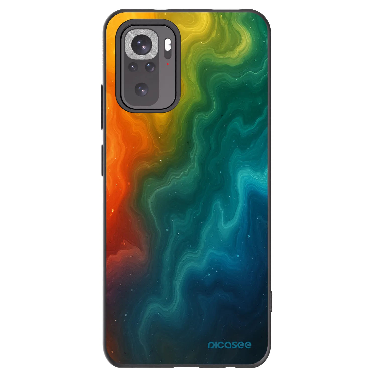 Picasee crna silikonska maskica za Xiaomi Redmi Note 11S 4G - Solar