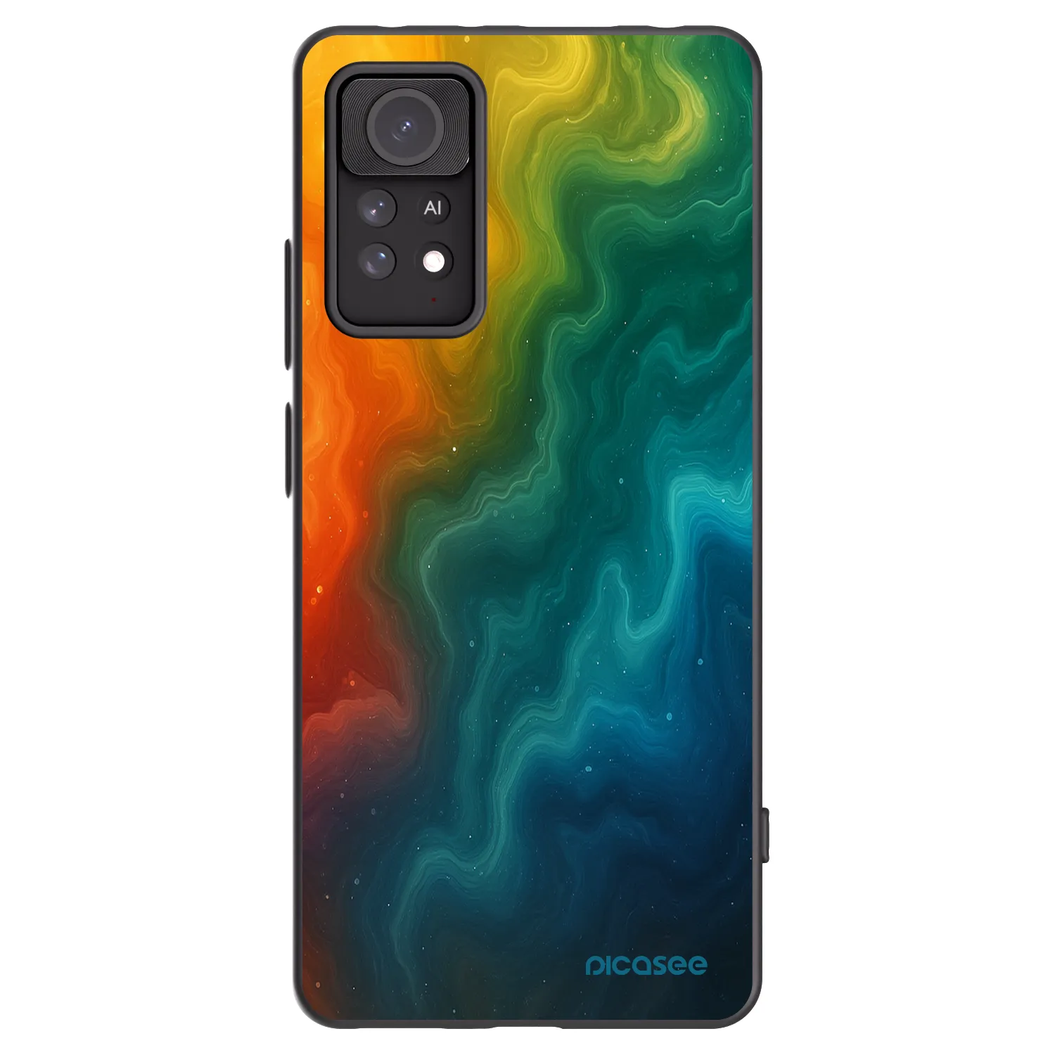 Picasee crna silikonska maskica za Xiaomi Redmi Note 11 Pro 5G - Solar