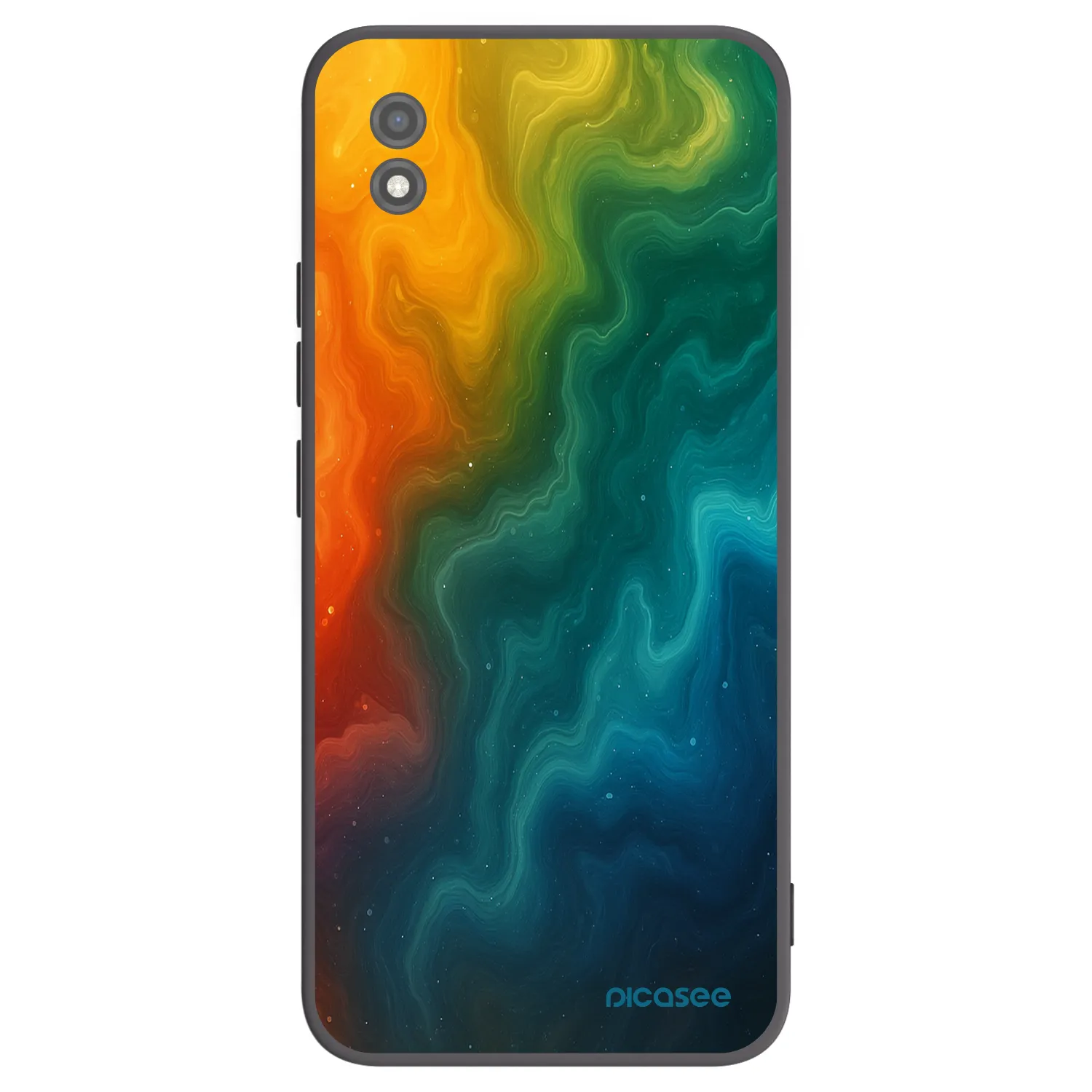 Picasee crna silikonska maskica za Realme C11 (2021) - Solar