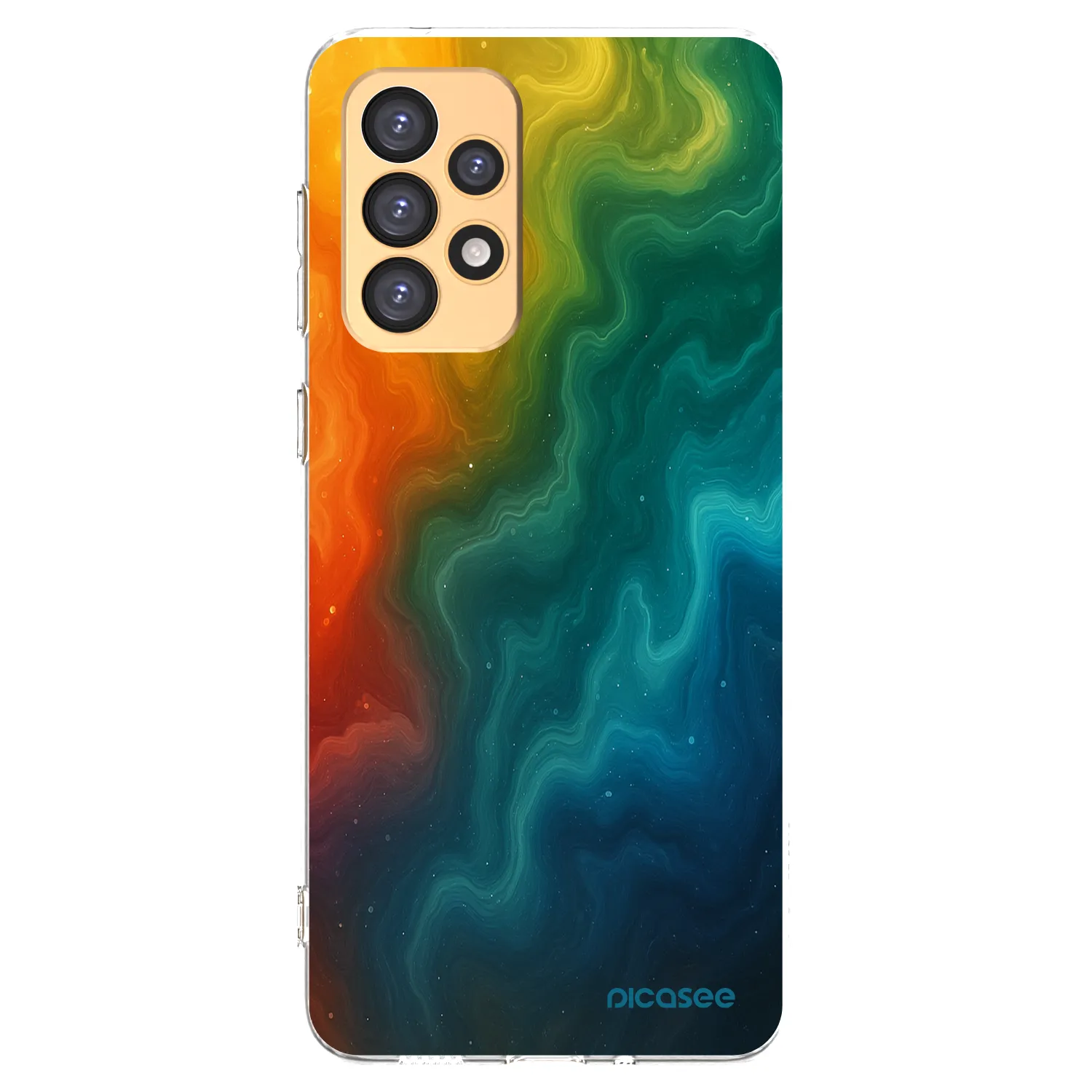 Picasee silikonska prozirna maskica za Samsung Galaxy A33 5G A336 - Solar