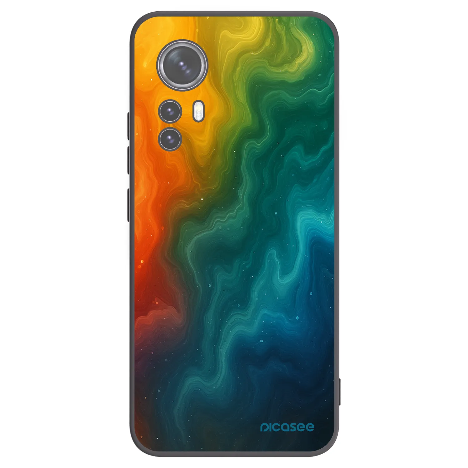 Picasee crna silikonska maskica za Xiaomi 12X - Solar