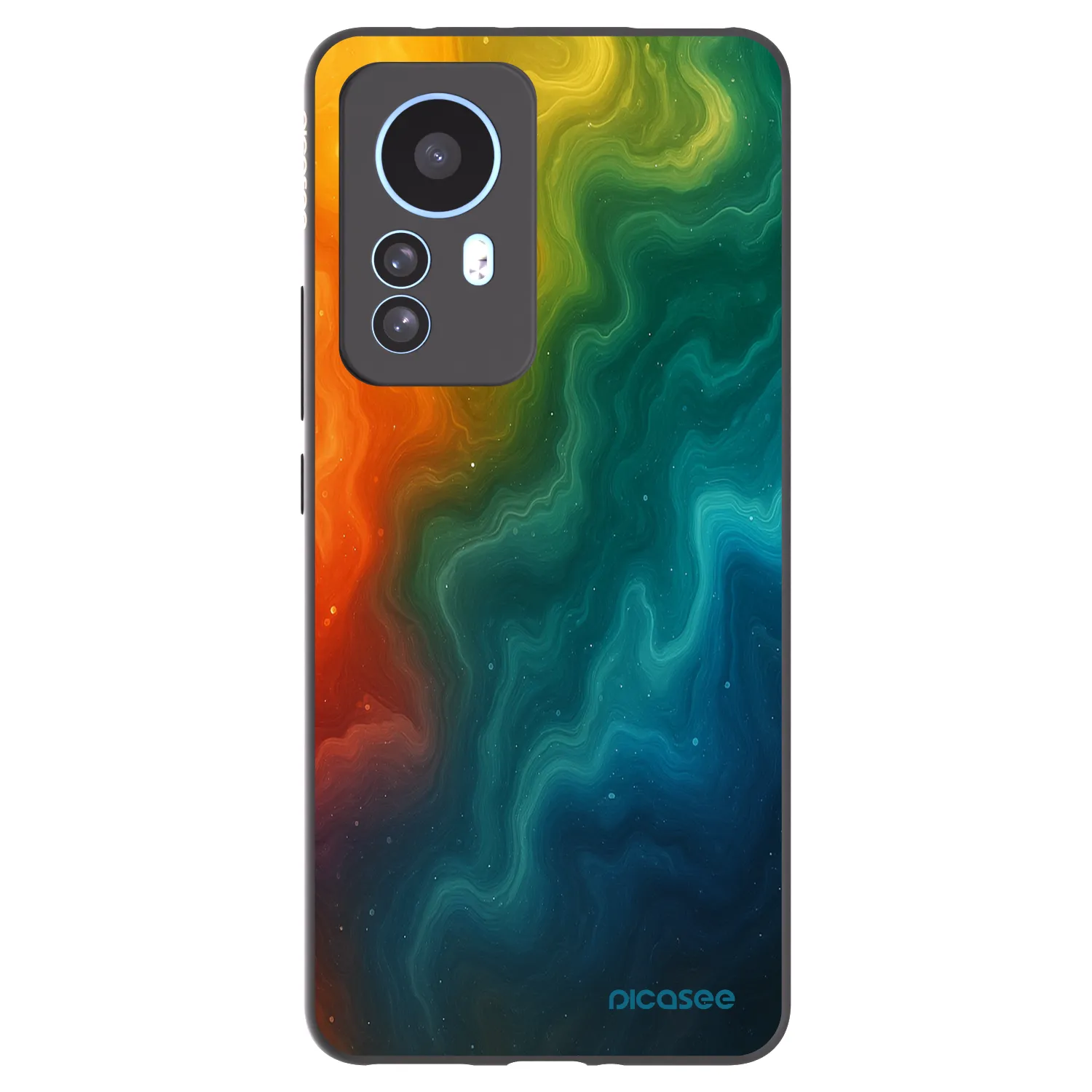 Picasee crna silikonska maskica za Xiaomi 12T Pro - Solar