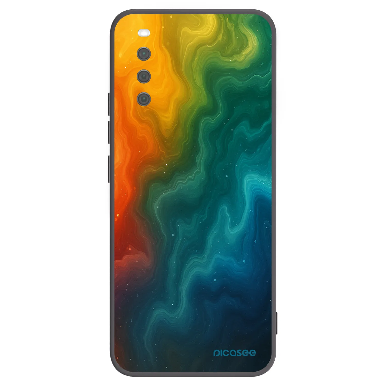 Picasee crna silikonska maskica za Sony Xperia 10 III - Solar