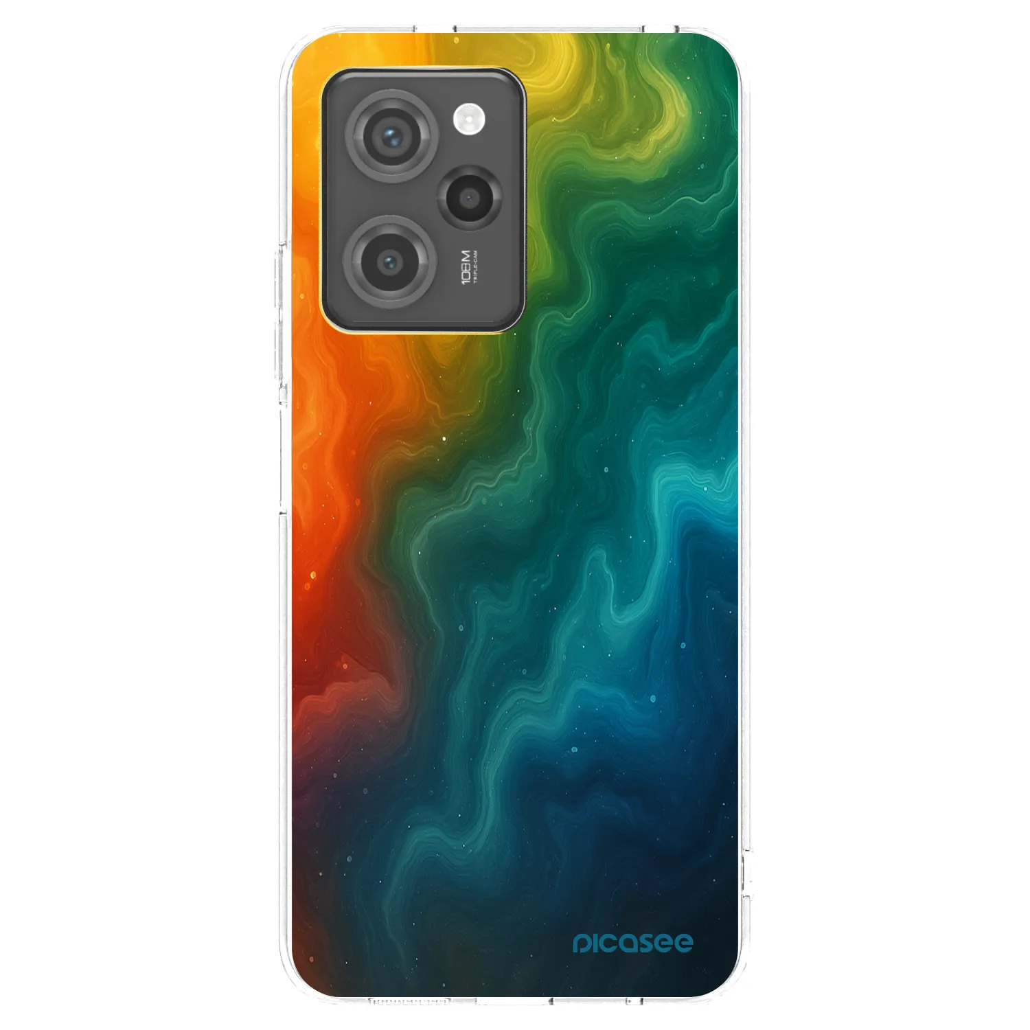 Picasee silikonska prozirna maskica za Xiaomi Poco X5 Pro - Solar