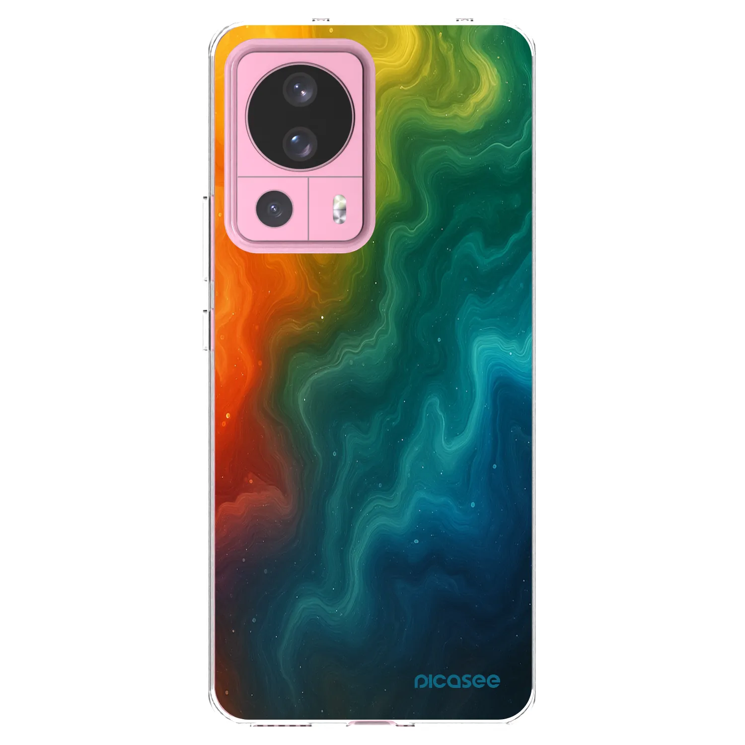 Picasee silikonska prozirna maskica za Xiaomi 13 Lite - Solar