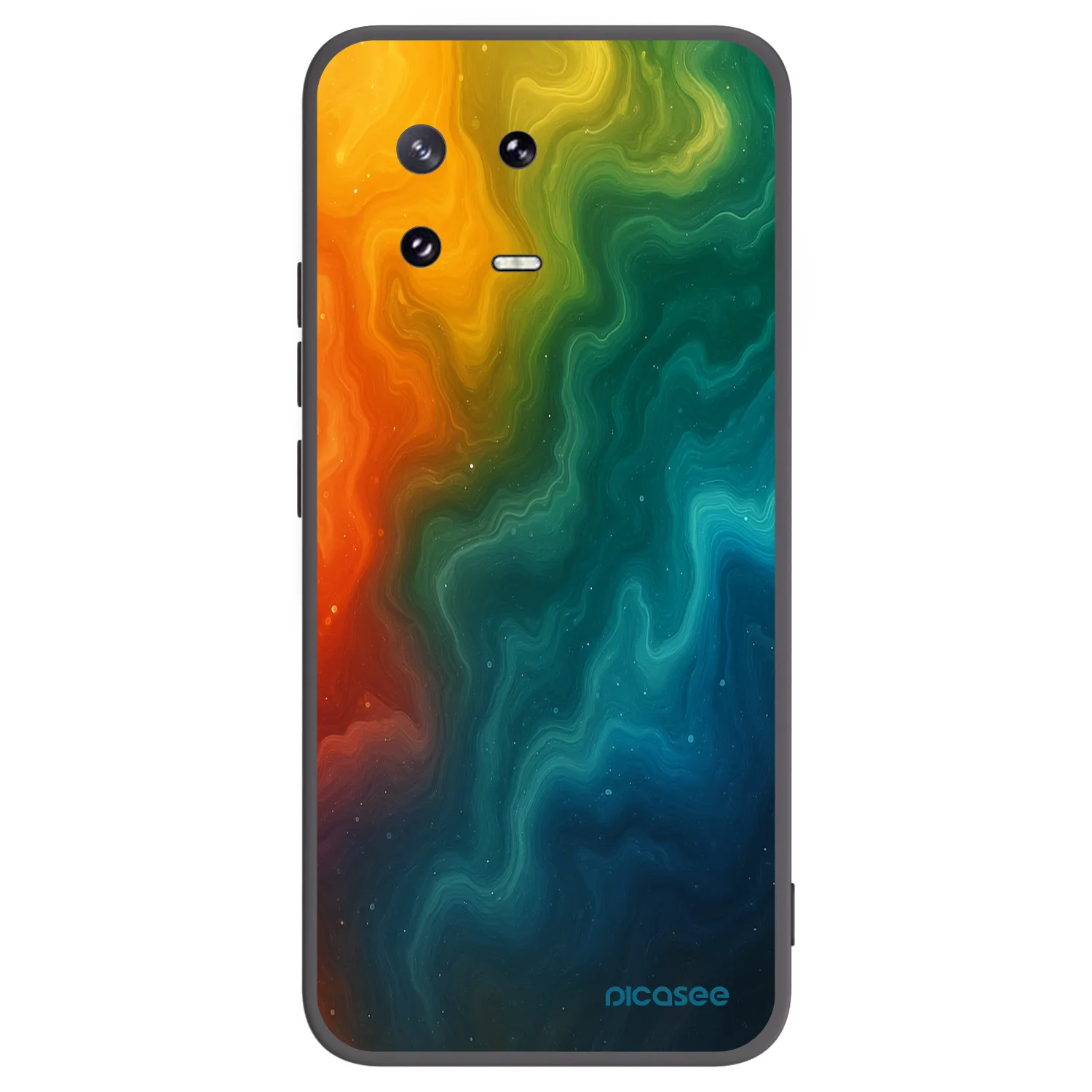 Picasee crna silikonska maskica za Xiaomi 13 Pro - Solar