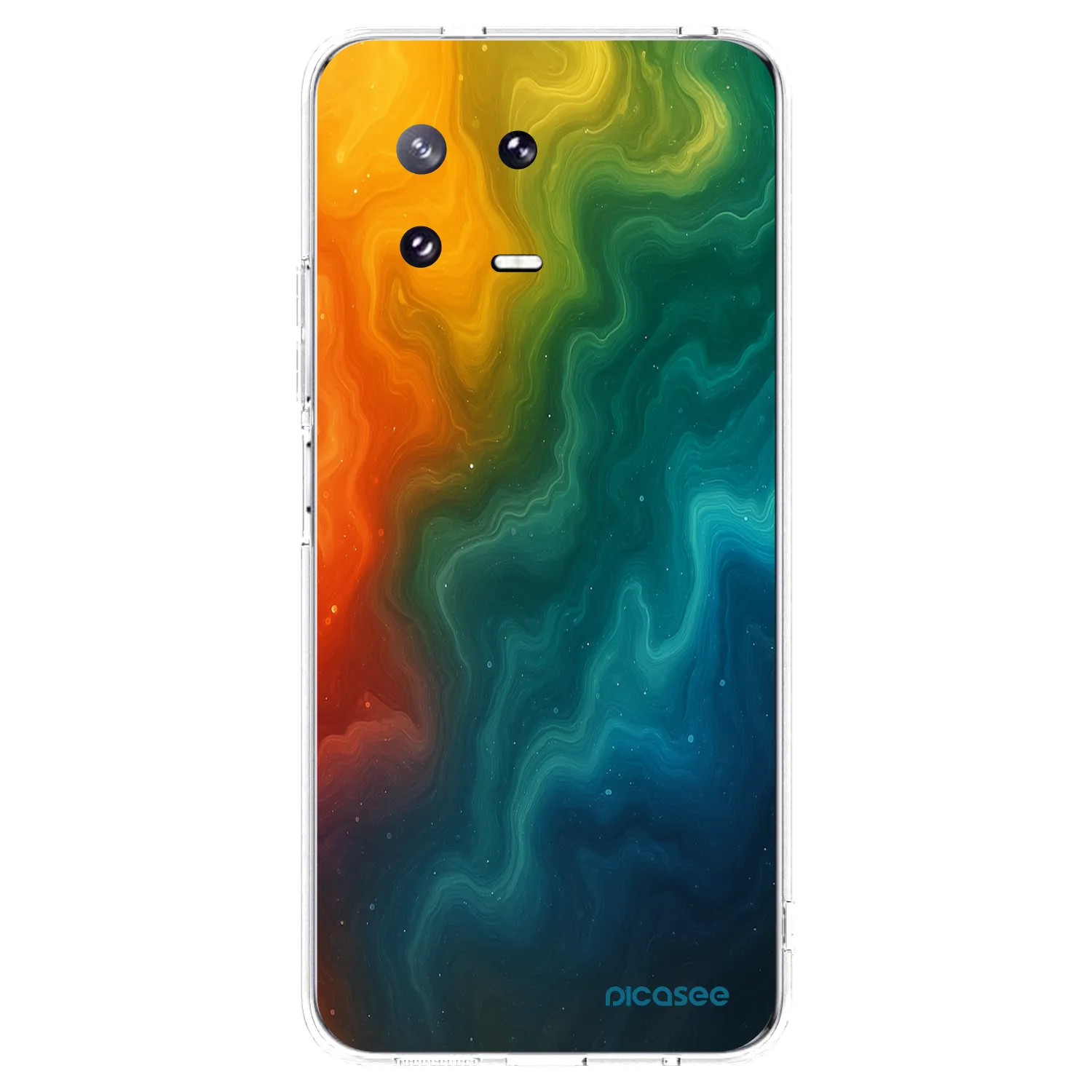 Picasee silikonska prozirna maskica za Xiaomi 13 Pro - Solar