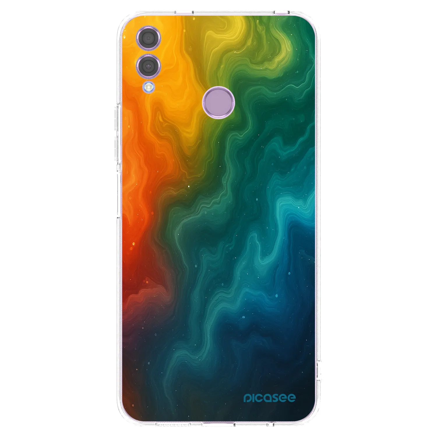 Picasee silikonska prozirna maskica za Honor 8X - Solar