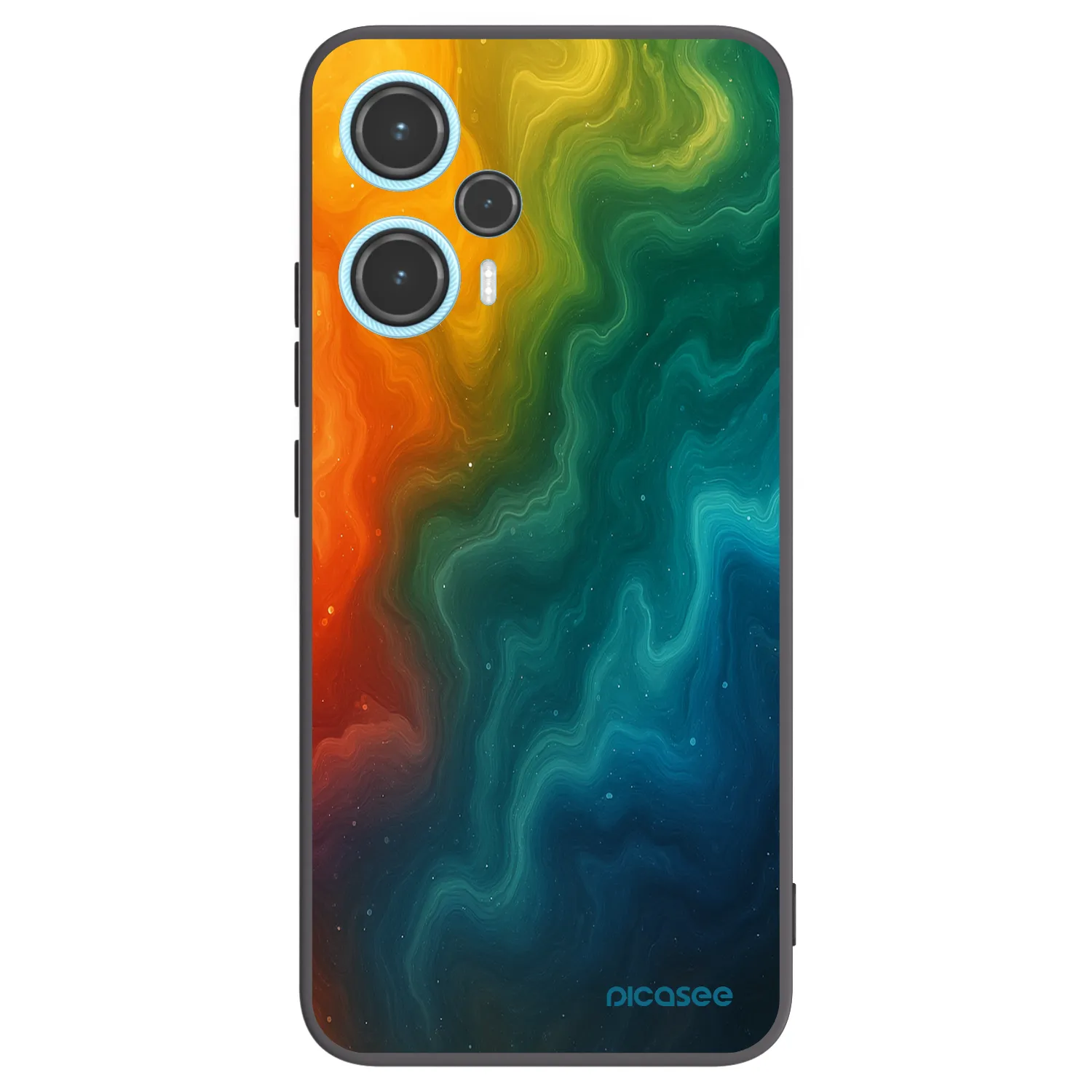 Picasee crna silikonska maskica za Xiaomi Poco F5 - Solar